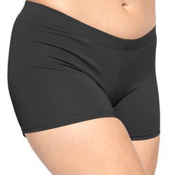 Women's and Plus Size Nylon Booty Shorts