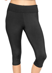 Women's and Plus Foldover Oh So Soft Knee-Length Leggings