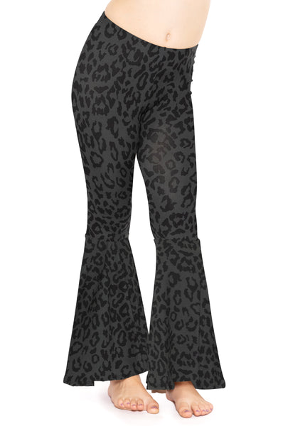 Girl's Stretch Bell Bottoms Flare Pants
