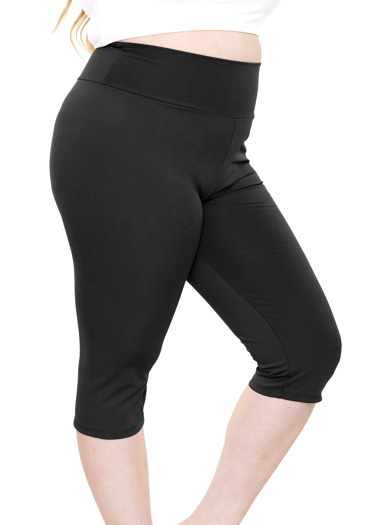 Women's and Plus Size Ultra Flex Leggings | Knee Length
