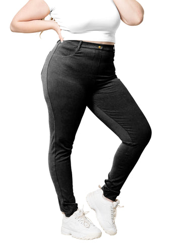 Women's High Waist Pull On Jeggings