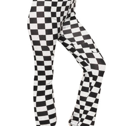 Girl's Cotton High Rise Everyday Straight Leg Yoga Pants – Youth Sizes for Little to Big Kids