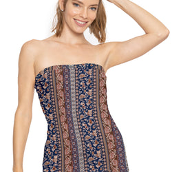 Women's & Plus Long Length Tube Top