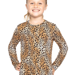 Youth Girl's Oh So Soft Long Sleeve Crew Neck Top Prints