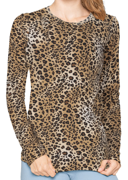 Women's and Plus Oh So Soft Long Sleeve Crew Neck Top