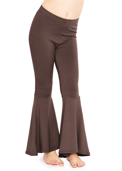Girl's Stretch Bell Bottoms Flare Pants