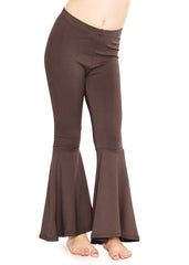 Girl's Stretch Bell Bottoms Flare Pants