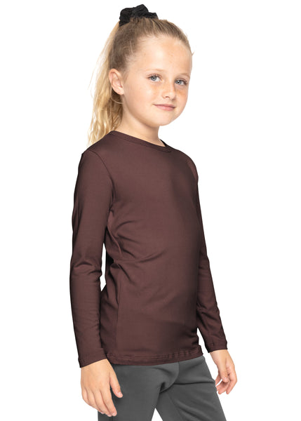 Youth Girls Oh So Soft Long Sleeve Crew Neck Top