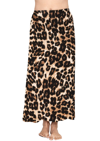 ANKLE Length A-Line Flowy Skirt | Comfortable Clothes for Women | Small - 5X