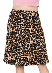 Knee Length A-Line Flowy Skirt