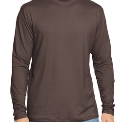 Men's Oh So Soft Mock Neck Long Sleeve Shirt Perfect for Casual Wear, Stylish, Classic Fit