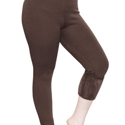 Women's and Plus Women's Plush Minky Fleece Leggings