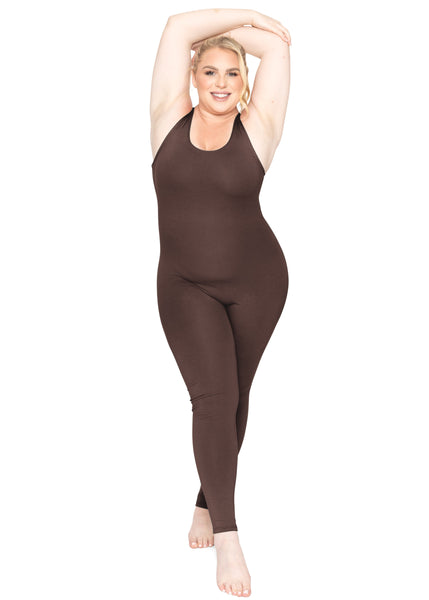 Women's Plus Size Teamwear Cotton Tank Unitard