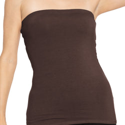 Women's & Plus Long Length Tube Top
