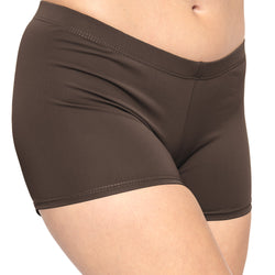 Women's and Plus Size Nylon Booty Shorts