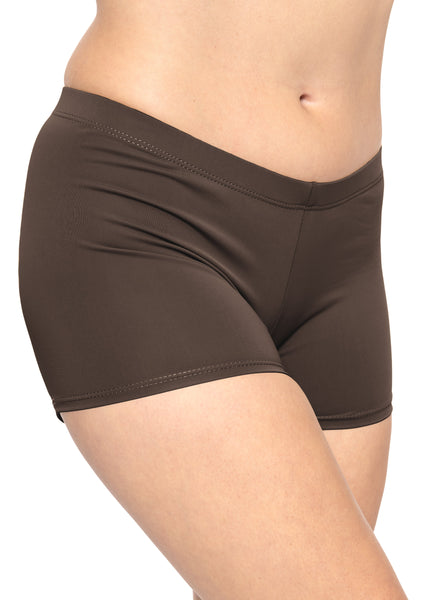 Women's and Plus Size Nylon Booty Shorts