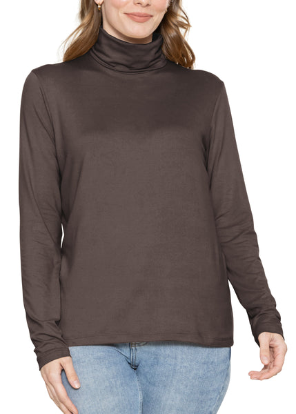 Women's and Plus Relaxed Turtleneck