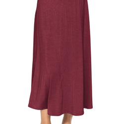 Youth Girl's Flowy A-Line Skirt Ankle Length