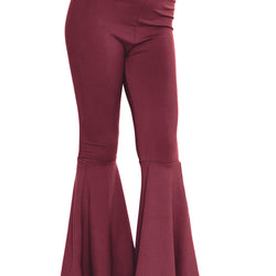 Girl's Stretch Bell Bottoms Flare Pants