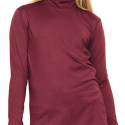 Youth Girl’s Oh So Soft Long Sleeve Mock Neck Top