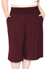Women's Straight Leg and Flowy Gaucho Pants with Pockets