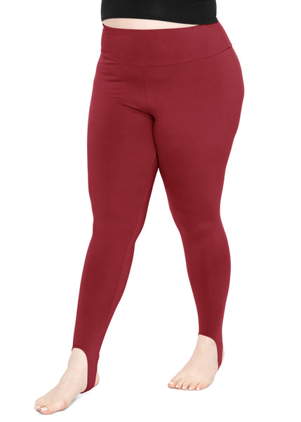 Oh So Soft High Waist Stirrup Leggings, Lightweight and Durable, Multiple Colors for Women and Plus Size