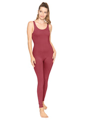 Women's Regular and Plus Size Cotton Tank Unitard