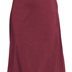 Women's Comfortable Flowy Airy A-Line Knee Length Light Weight Skirt