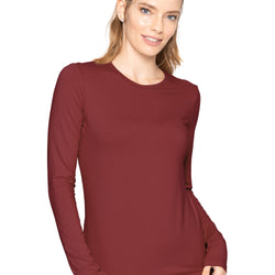 Women's and Plus Oh So Soft Long Sleeve Crew Neck Top