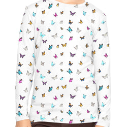 Youth Girl's Oh So Soft Long Sleeve Crew Neck Top Prints