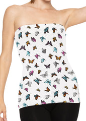 Women's & Plus Long Length Tube Top More Colors