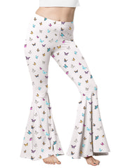 Women’s Plus Size Oh So Soft Pull On Stretchy Bell Bottom Flare Pants