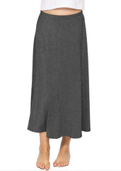 Youth Girl's Flowy A-Line Skirt Ankle Length