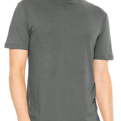 Men’s Oh So Soft Luxe Mock Neck Turtleneck Short Sleeve Shirt Casual Pullover Top