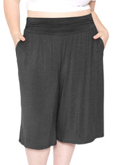 Women's Straight Leg and Flowy Gaucho Pants with Pockets