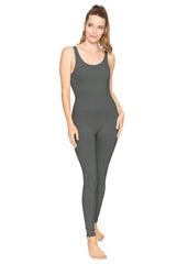 Women's Regular and Plus Size Cotton Tank Unitard