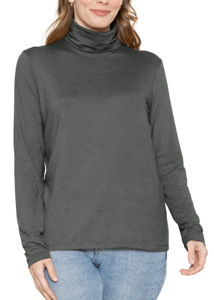 Women's and Plus Relaxed Turtleneck