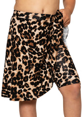 Girl's A-Line Skirt with Built-in Shorts