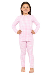 Oh So Soft Youth Girl's Long Sleeve Crew and Leggings Set, Includes Top and Bottom PRINTS