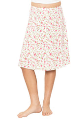 Youth Girl's Flowy A-Line Skirt Knee Length More Colors