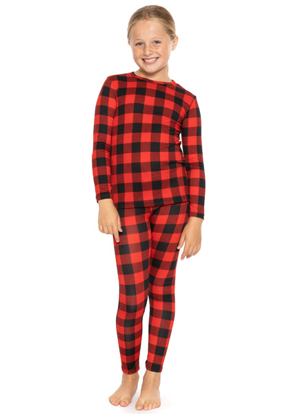 Oh So Soft Youth Girl's Long Sleeve Crew and Leggings Set, Includes Top and Bottom PRINTS