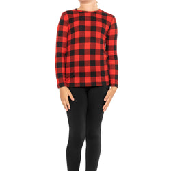 Oh So Soft Youth Girl's Long Sleeve Crew and Leggings Set, Includes Top and Bottom PRINTS