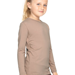 Youth Girls Oh So Soft Long Sleeve Crew Neck Top