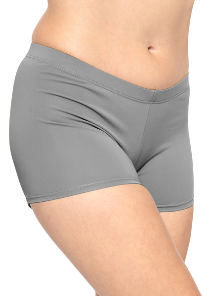 Women's and Plus Size Nylon Booty Shorts