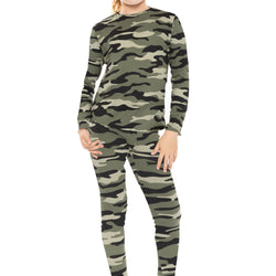 Oh So Soft Youth Girl's Long Sleeve Crew and Leggings Set, Includes Top and Bottom PRINTS