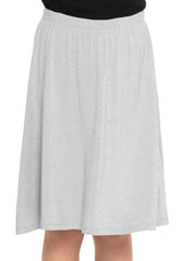 Youth Girl's Flowy A-Line Skirt Knee Length
