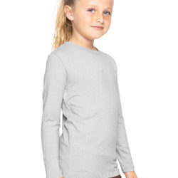 Youth Girls Oh So Soft Long Sleeve Crew Neck Top