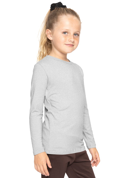 Youth Girls Oh So Soft Long Sleeve Crew Neck Top