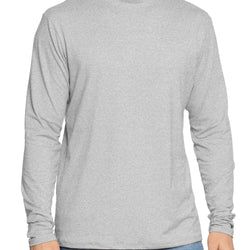 Men's Oh So Soft Mock Neck Long Sleeve Shirt Perfect for Casual Wear, Stylish, Classic Fit
