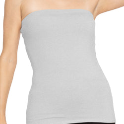 Women's & Plus Long Length Tube Top